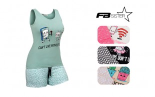 ست تاپ و شلوارک FB Sister