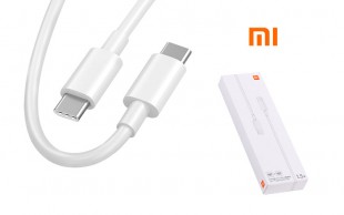 کابل شارژ شیائومی USB-C به USB-C مدل SJX10CCZM