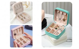 جعبه جواهرات مدل چرمی