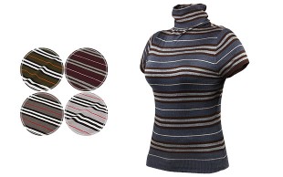 بلوز یقه اسکی زنانه Mostorfa