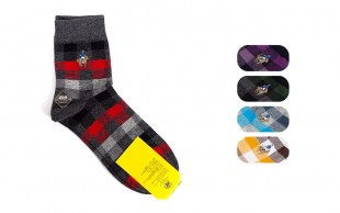 جوراب چهارخانه مردانه Pier Polo