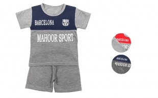 تیشرت شلوارک بچگانه Barcelona