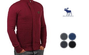 سویشرت بافت طرح Abercrombie