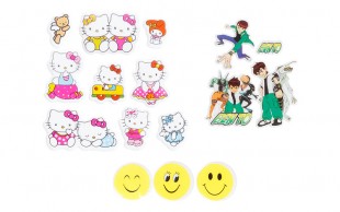 استیکر برجسته کارتونی