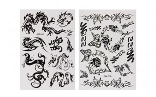 برچسب تاتو موقت JE