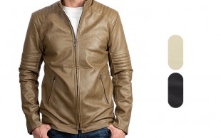 کاپشن چرم مردانه RCJ