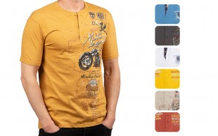 تیشرت آستین کوتاه مردانه atlas