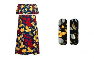 پیراهن دکلته ساحلی