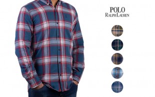 پیراهن مردانه چهارخانه POLO