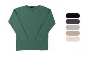 بلوز آستین بلند یقه کوبایی Lovenzi