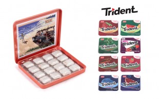 آدامس Trident جعبه فلزی