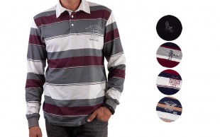 پولوشرت آستین بلند مردانه ATLAS