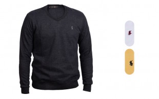 بلوز بافت یقه هفت مردانه RL POLO