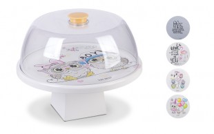 ظرف کیک خوری چوبی