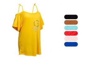 بلوز یقه گره ای طرح Gucci