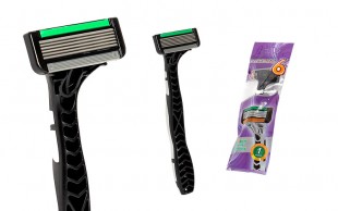 تيغ 6 لبه پفکی صابوندار Lemser