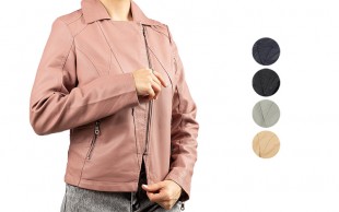 کاپشن چرم زنانه Chaoliu City