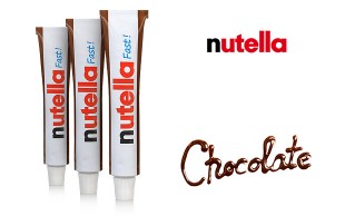 شکلات تیوپی Nutella Fast