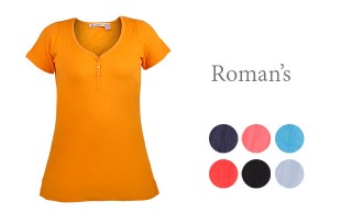 تونیک آستین کوتاه Roamans