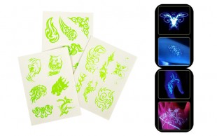 برچسب تاتو موقت شبرنگ