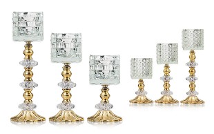 ست سه تایی شمعدان پایه دار