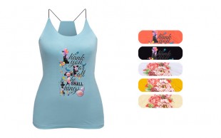 تاپ بندی گلدار