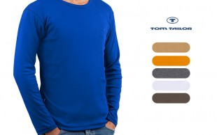 بلوز آستین بلند طرح TOM TAILOR