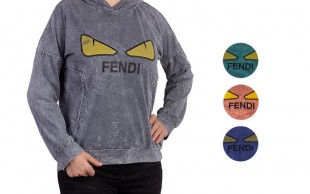 بلوز زنانه کلاهدار FENDI
