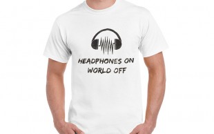 تیشرت مردانه طرح HeadPhone