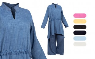 تونیک و شلوار سایزبزرگ