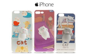 قاب ژله ای فانتزی آیفون CAT