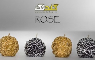 مدل جدید شمع های تزئینی ROSE