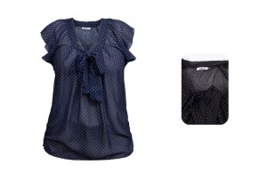 شومیز یقه گره ای ONLY