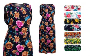 سارافون گلدار سایز بزرگ