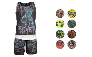 رکابی و شلوارک مردانه طرح‌دار Kian ersi