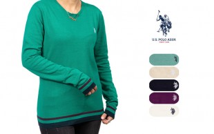بلوز بافت زنانه U.S POLO