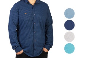 پیراهن قواره دار مردانه طرح Maserati