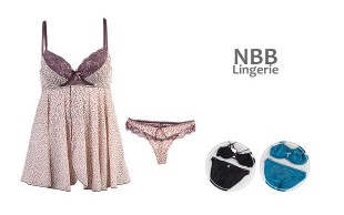 ست لباس زیر طرح NBB