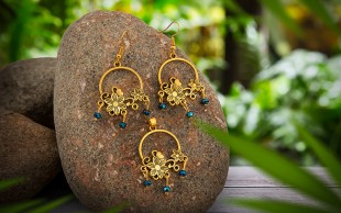 نیم ست طرح گل