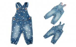 شلوار پیشبندی دخترانه H&M