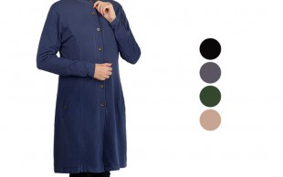 مانتو زنانه یقه دیپلمات