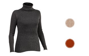 بلوز بافت یقه اسکی زنانه