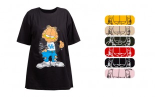 تیشرت سایز بزرگ طرح گارفلید