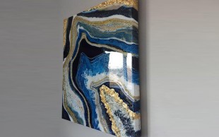 نقاشی با آبستره در آموزشگاه هنری تن های خاکستری