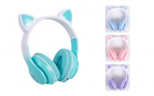 هدفون بلوتوثی طرح Cat مدل STN-28 PRO