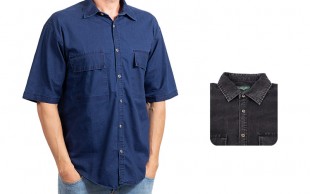 پیراهن جین آستین کوتاه GULF BIRD