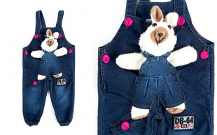 شلوار پیش بندی عروسکی IRAN FASHION