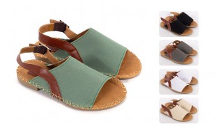 صندل زنانه پشت بنددار