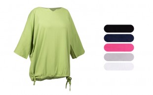 تونیک لینن یقه اشکی