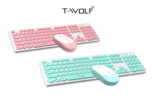 ست ماوس و کیبورد بلوتوثی T-WOLF
